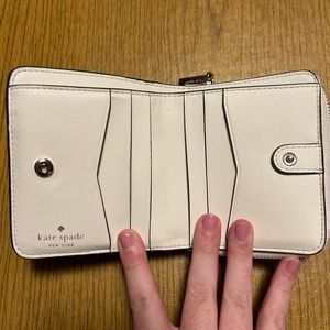 White Kate spade wallet